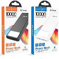 Портативные аккумуляторы  Портативный аккумулятор  RECRSI RE PB010 10 000 mAh фонарик