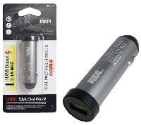 Автомобильные зарядные устройства  АЗУ с USB  2.1A  MRM MR59A Metal (металлический) 