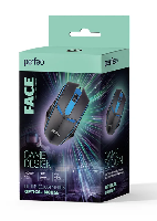 Мышки  Мышь оптическая  провод.USB "FACE" Perfeo Game Desing (RGB подсветка 7цветов) 3кн 1000 DPI