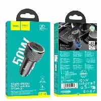 Зарядные устройства  АЗУ HOCO NZ14B PD50W(2C) чёрный