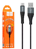 Кабель Type-C  Кабель Type-C HOCO X38 ,1 м, текстильный , 3А Data Cable
