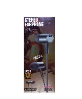 Наушники  Наушники MP3  D21 Sport BASS c микрофоном (упаковка - коробка) круглый провод, 120см