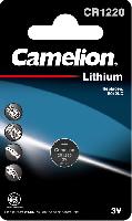 Элементы питания  Элемент питания CAMELION  CR1220/1BL Lithium