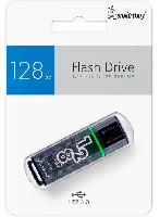 Носители информации   USB 3.0/3.1 накопитель Smartbuy 128 ГБ серия Glossy Тёмно-Серый (SB128GBGS-DG)