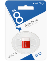 Флешки и карты памяти  USB Flash  8GB SmartBuy LARA 2.0