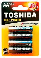 Элементы питания  Toshiba LR6/4BL High Power Alkaline (|48/192)