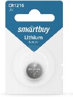 Элементы питания  Литиевый элемент питания Smartbuy CR1216/1B (12/720) (SBBL-1216-1B)
