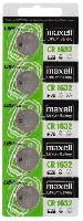 Элементы питания  MAXELL CR1632/5BL GREEN (CN) (|100/2000)