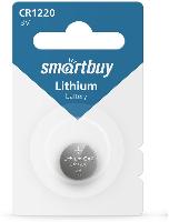 Элементы питания  Литиевый элемент питания Smartbuy CR1220/1B (12/720) (SBBL-1220-1B)