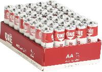 Элементы питания  Батарейка алкалиновая Smartbuy серия ONE LR6/40 bulk (40/720) (SOBA-2A40S-Eco)
