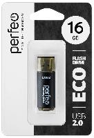 Носители информации   Perfeo USB 16GB E04 Black economy series