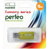 Флешки и карты памяти  USB Flash  16GB Perfeo E01 economy series