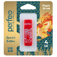 Флешки и карты памяти  USB Flash  4GB Perfeo C04