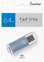 Носители информации   USB 3.0/3.1 накопитель Smartbuy 064 ГБ серия V-Cut Синий (SB64GBVC-B3)