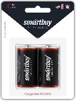 Элементы питания  Батарейка солевая Smartbuy R14/2B (12/192) (SBBZ-C02B)