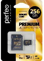 Носители информации   Perfeo microSDXC 256GB High-Capacity (Class 10) UHS-3 V30