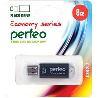 Флешки и карты памяти  USB Flash  8GB Perfeo E01 economy series