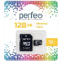 Носители информации   Perfeo microSDXC 128GB High-Capacity (Class 10) UHS-1