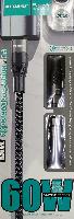 Кабель Type-C  Кабель Type-C-Type-C RECRSI CA-ZN889 60W  OD4.0  текстильный  1м