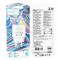 Сетевые зарядные устройства  СЗУ hoco C109A USB+USB-С 18W+PD20W  (в блистере) 
