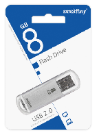 Флешки и карты памяти  USB Flash  8GB SmartBuy V-Cut