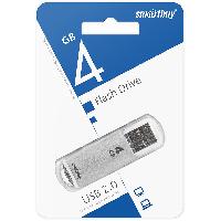 Флешки и карты памяти  USB Flash  4GB SmartBuy V-Cut