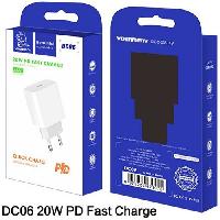 Сетевые зарядные устройства  СЗУ vdenmenv DC06  USB-C  PD20W   