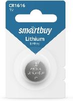 Элементы питания  Литиевый элемент питания Smartbuy CR1616/1B (12/720) (SBBL-1616-1B)