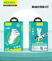 Автомобильные зарядные устройства  АЗУ RECRSI CAR-Е12 2USB 2.4A