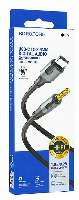Кабели прочие, переходники  Кабель "BOROFONE" BL19 Type-C/Jack 3.5mm Audio Extension 1м