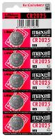 Элементы питания  MAXELL CR2025/5BL (|100/2000)
