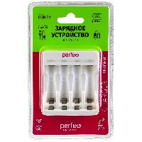 Элементы питания  Perfeo зарядное устройство PF-UN-410 Ni-MH/CD, 5V, 4 слота, AA/AAA (|PF_B4029)