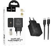 Зарядные устройства  СЗУ HOCO N77 PD45W Type-C Type-C чёрный
