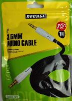 Аудиокабели  Кабель AUX  3.5 - 3.5  RECRSI AUX-09  1м в пакете