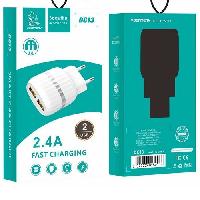 Сетевые зарядные устройства  СЗУ vdenmenv DC13 2USB  2.4 A  