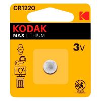 Элементы питания  KODAK CR1220/1BL MAX Lithium (|60/240)