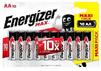 Элементы питания  Energizer LR6/10BL MAX (|120)