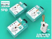 Портативные аккумуляторы  Портативный аккумулятор  RECRSI PB-028  10 000 mAh