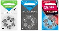 Элементы питания  Батарейка для слуховых аппаратов Smartbuy A675-6B (60/3000) (SBZA-A675-6B)