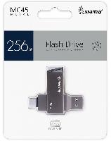 Носители информации   USB 3.0/3.1 накопитель Smartbuy 256ГБ серия MC45 Phantom Dual Type-C/Type-A (SB256GBMC45)
