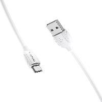 Кабель Micro USB  Кабель Micro BOROFONE B-X19, 1 м, круглый кабель 