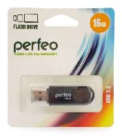 Флешки и карты памяти  USB Flash  16GB Perfeo E01 economy series