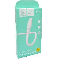 Кабель Type-C  Кабель Type-C vdenmenv D28T 120W силиконовый  OD6,0  1м