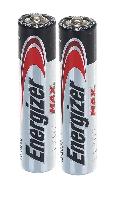 Элементы питания  Energizer LR03/2SH  AAA MAX (2 шт. в пленке)