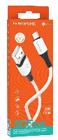 Кабель Micro USB  Кабель Micro BOROFONE B-X79, 1 м, 2.4A силиконовый, пласт.наконечник, Anti-bending
