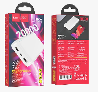 Портативные аккумуляторы  Портативный аккумулятор  Hoco J100A 20000 mAh 2USB, 2.1A(Type-C, micro USB) intelligent Balance