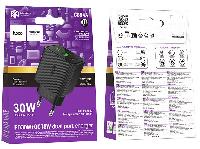 Зарядные устройства  СЗУ HOCO CS84A PD30W+QC3.0 with digital display чёрный