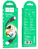 Кабель Micro USB  Кабель Micro HOCO X90 ,1 м, 2.4А, Silicone