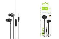 Наушники  Наушники НОСО М114 вакуумные с микрофоном,  1,2м