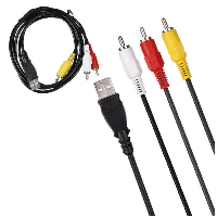 HDMI- Кабели  Кабель USB 2.0 to 3RCA  1,5 м